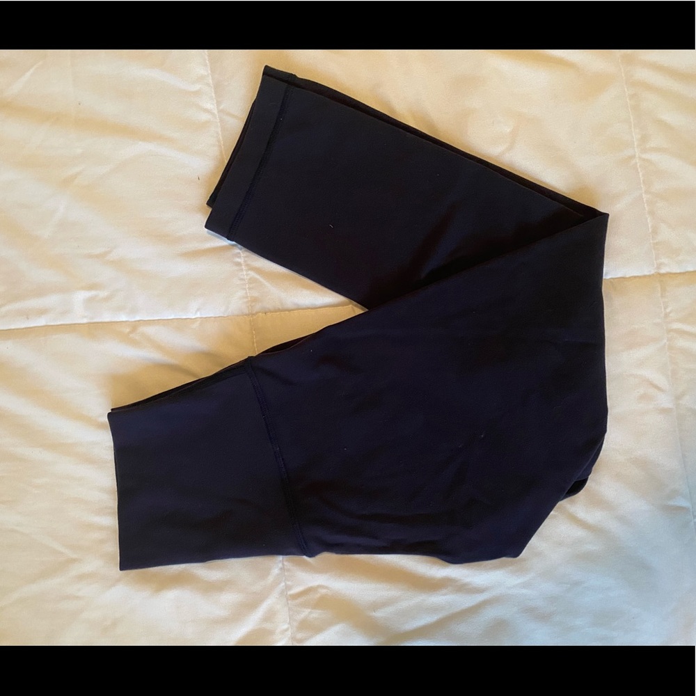 Lululemon Align Crop Blue Leggins